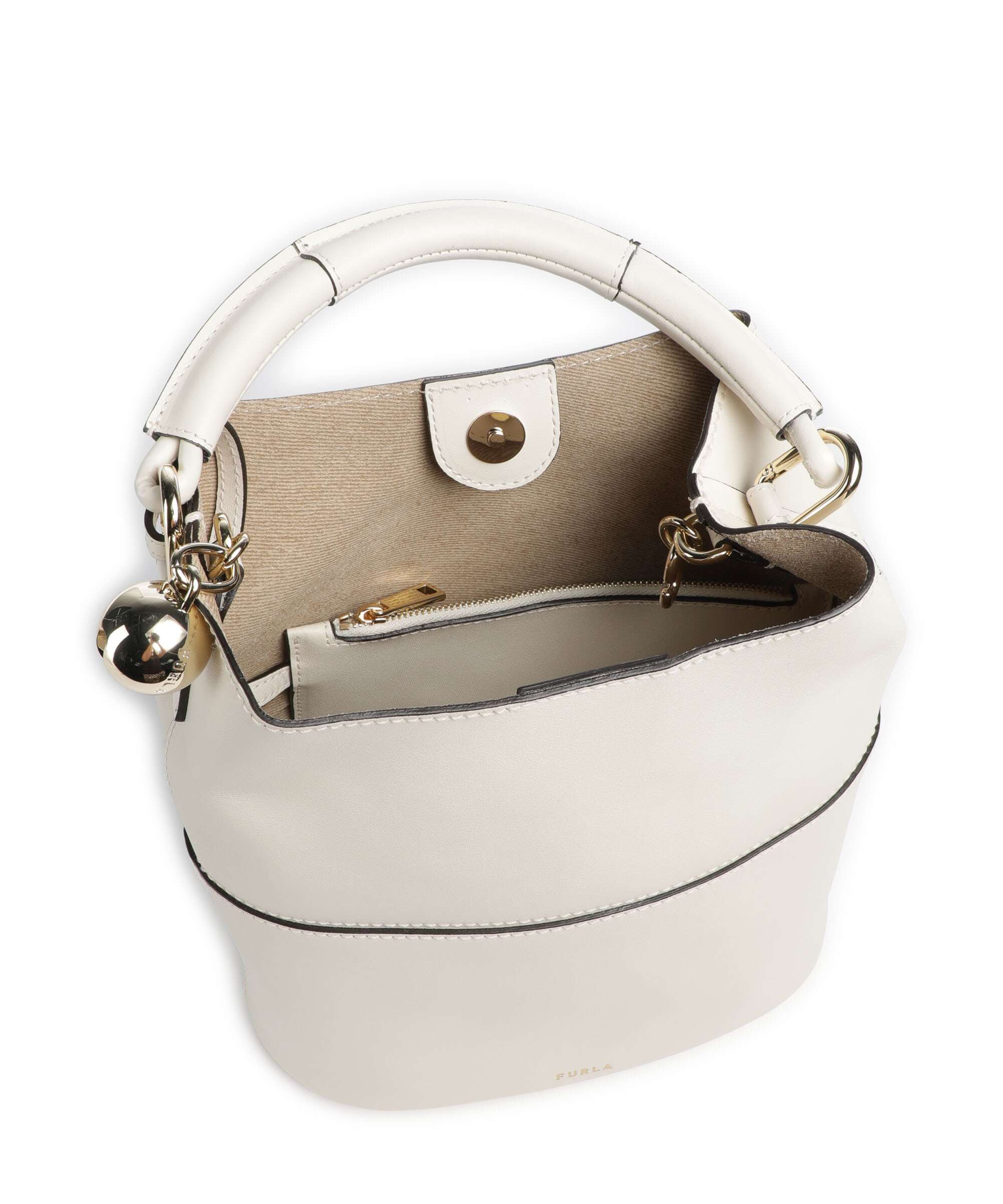Furla Sfera S Bucket bag panna/avena