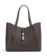 Furla Goccia L Tote bag cioccolato