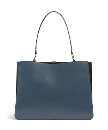 Furla Agata L Nákupní taška grigio blu/nero