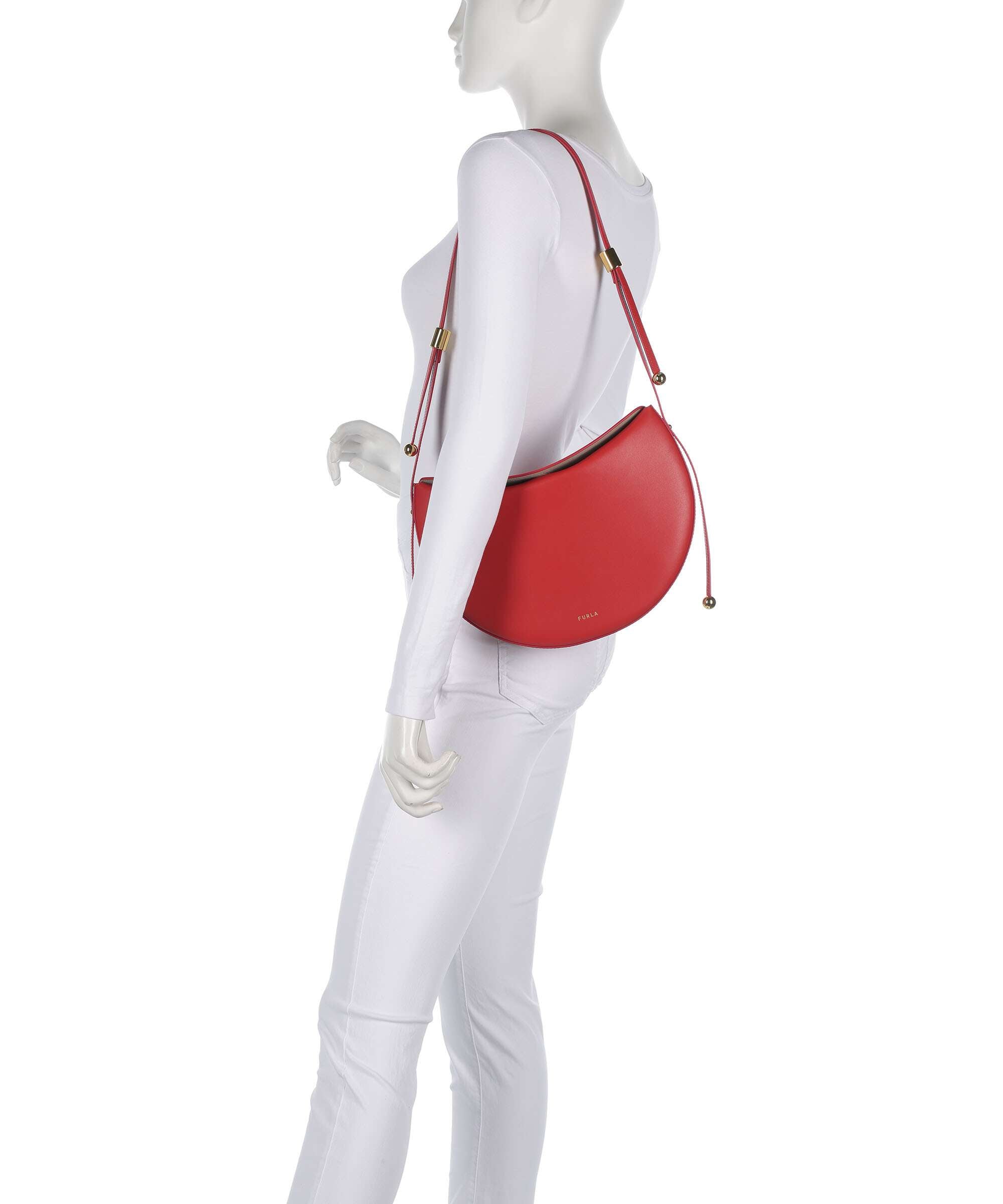 Furla Moonstone M Shoulder bag red