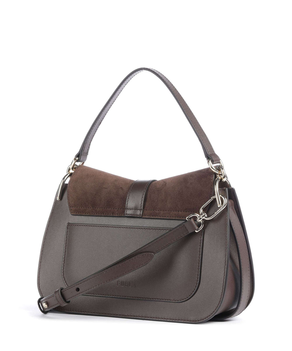 Furla Flow M Handbag toni cioccolato
