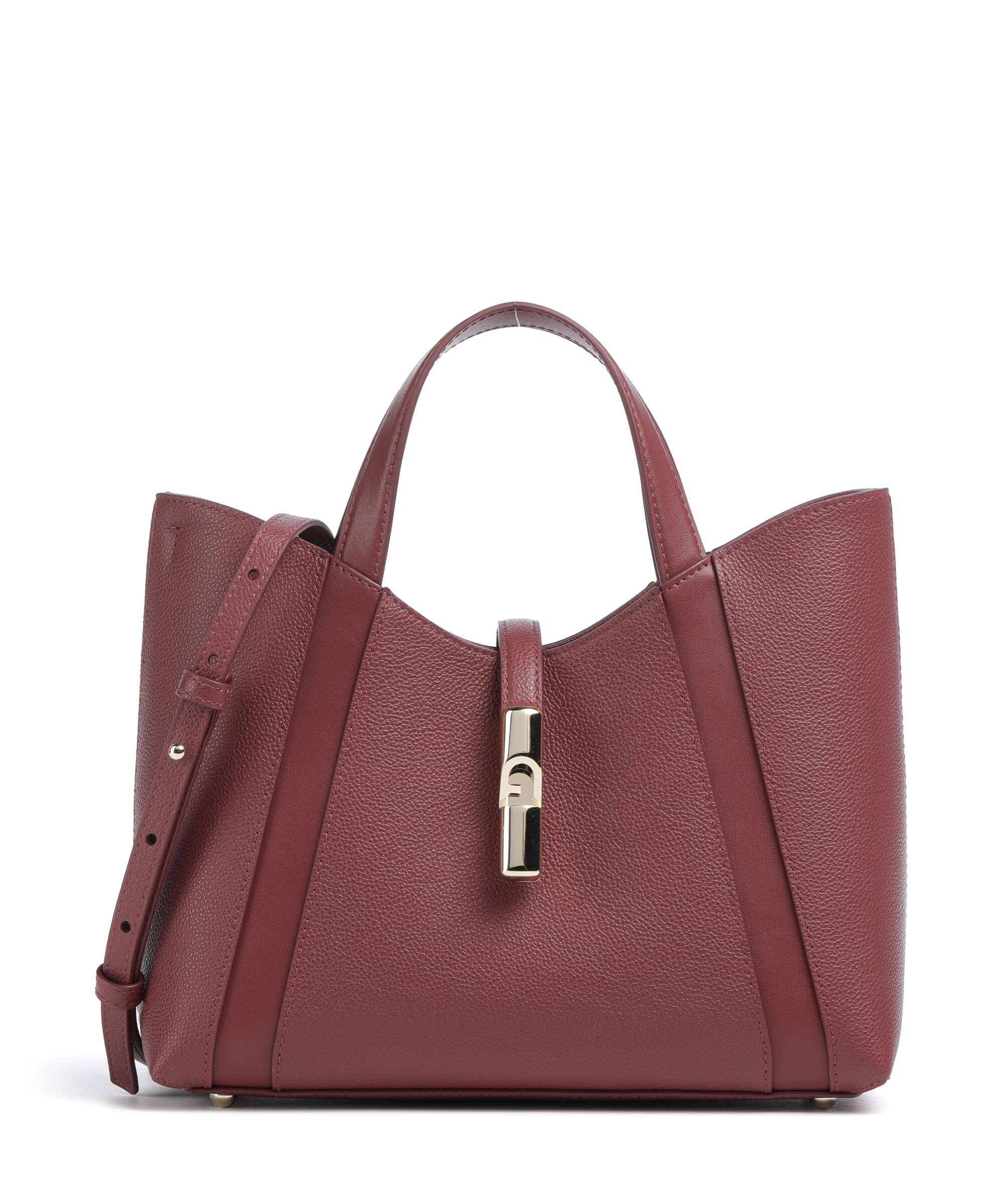 Furla Goccia S Handbag red apple