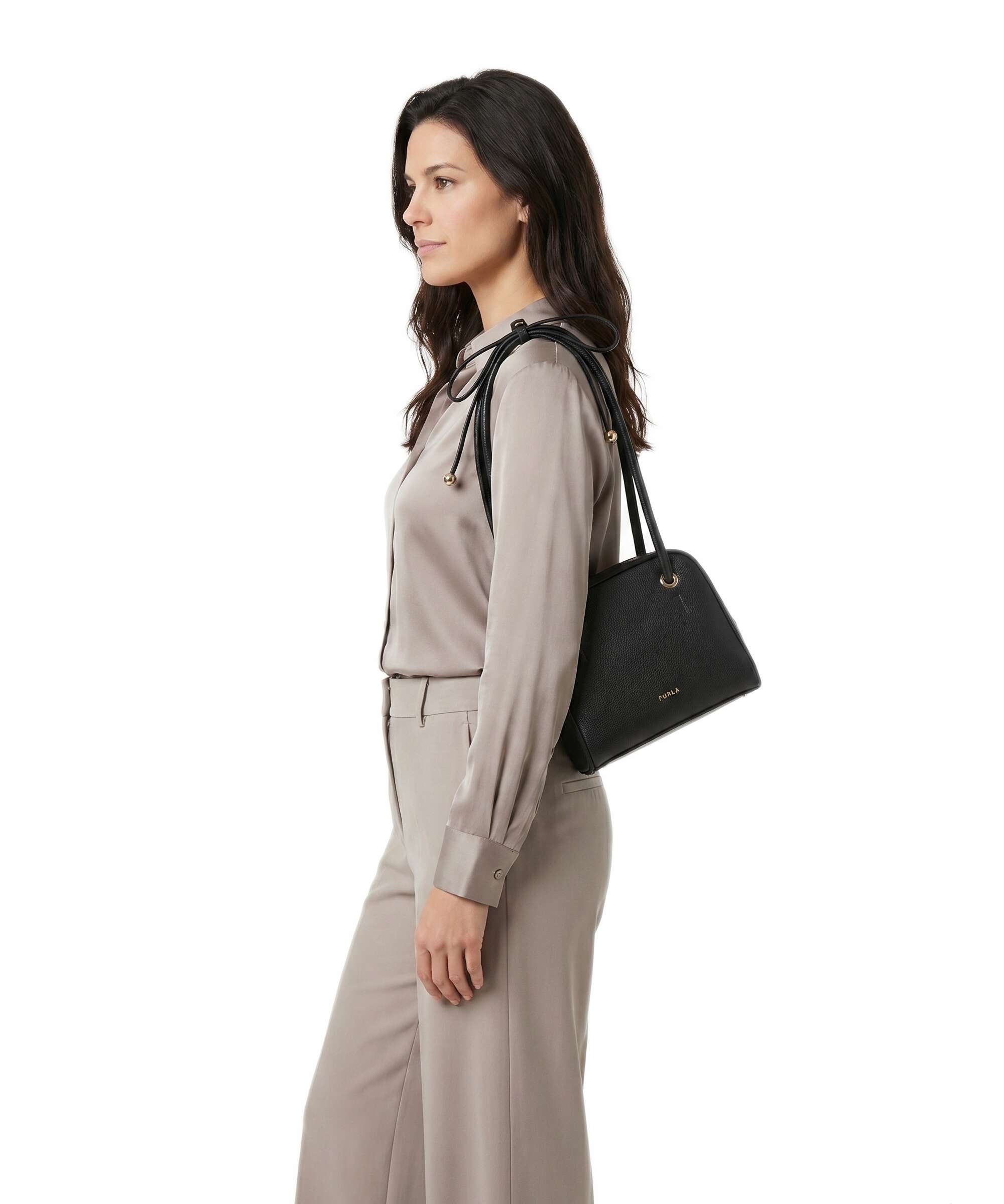 Furla Poppy S Shoulder bag nero