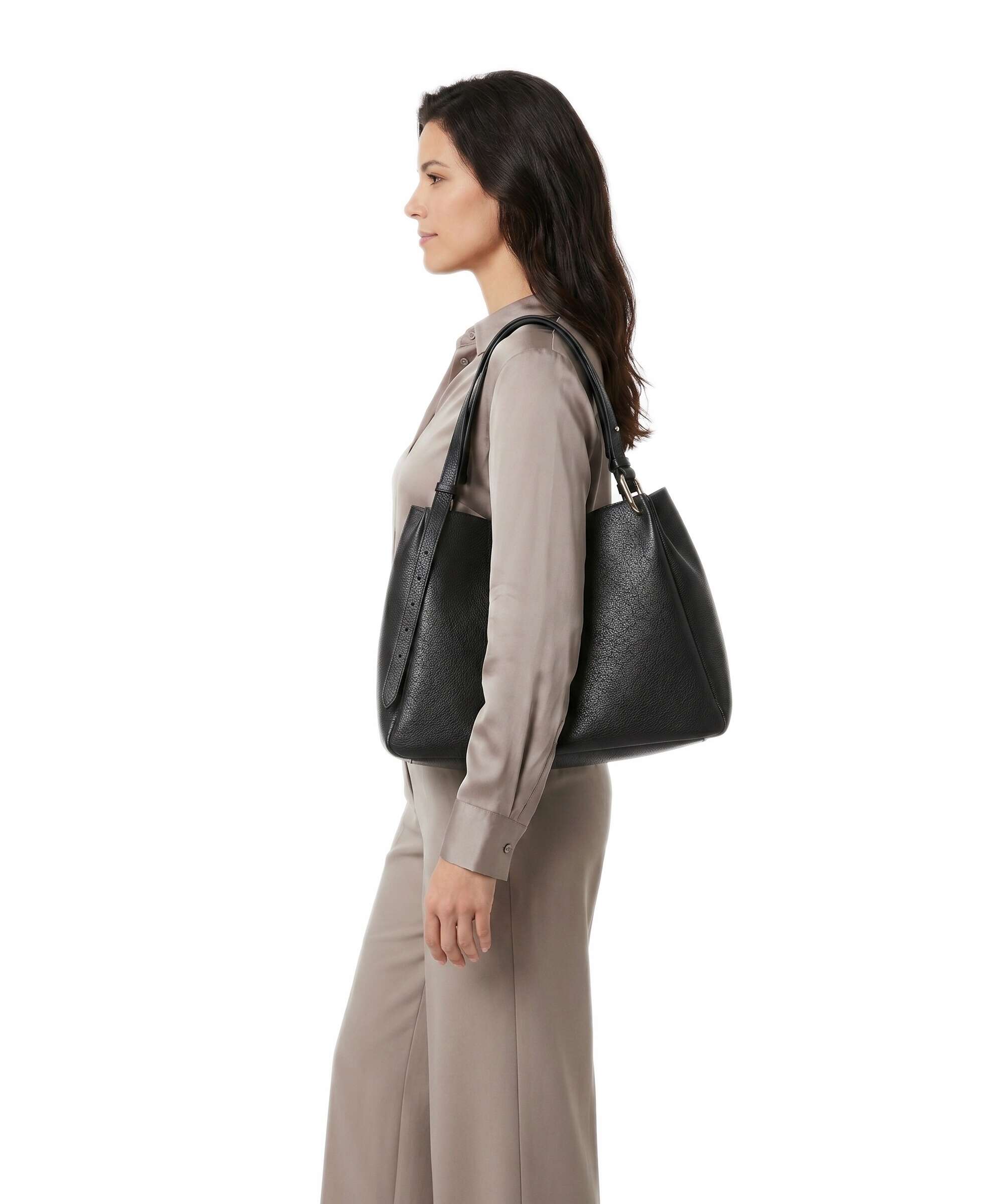 Furla Nuvola L Hobo bag nero