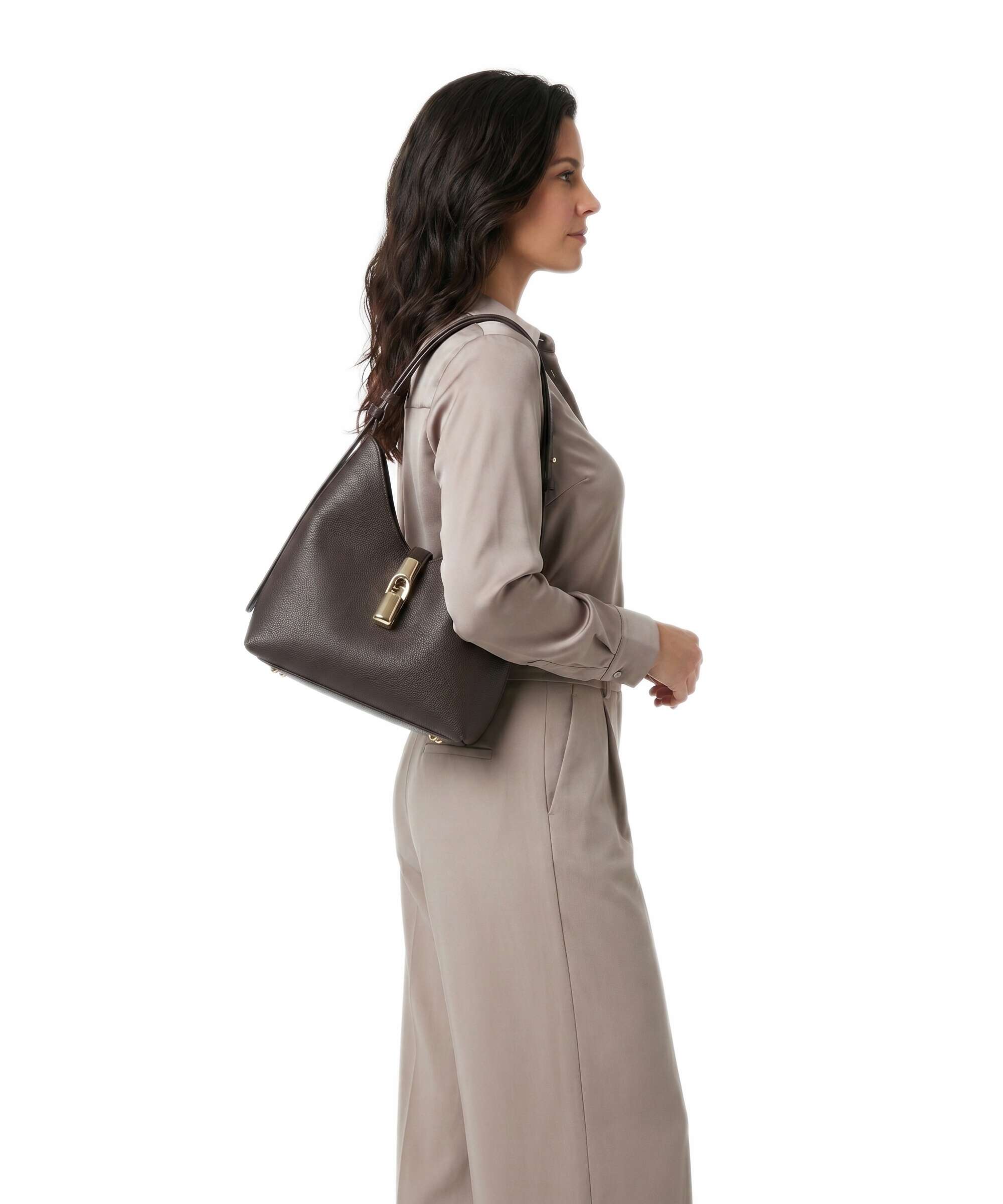 Furla Goccia S Shoulder bag cioccolato