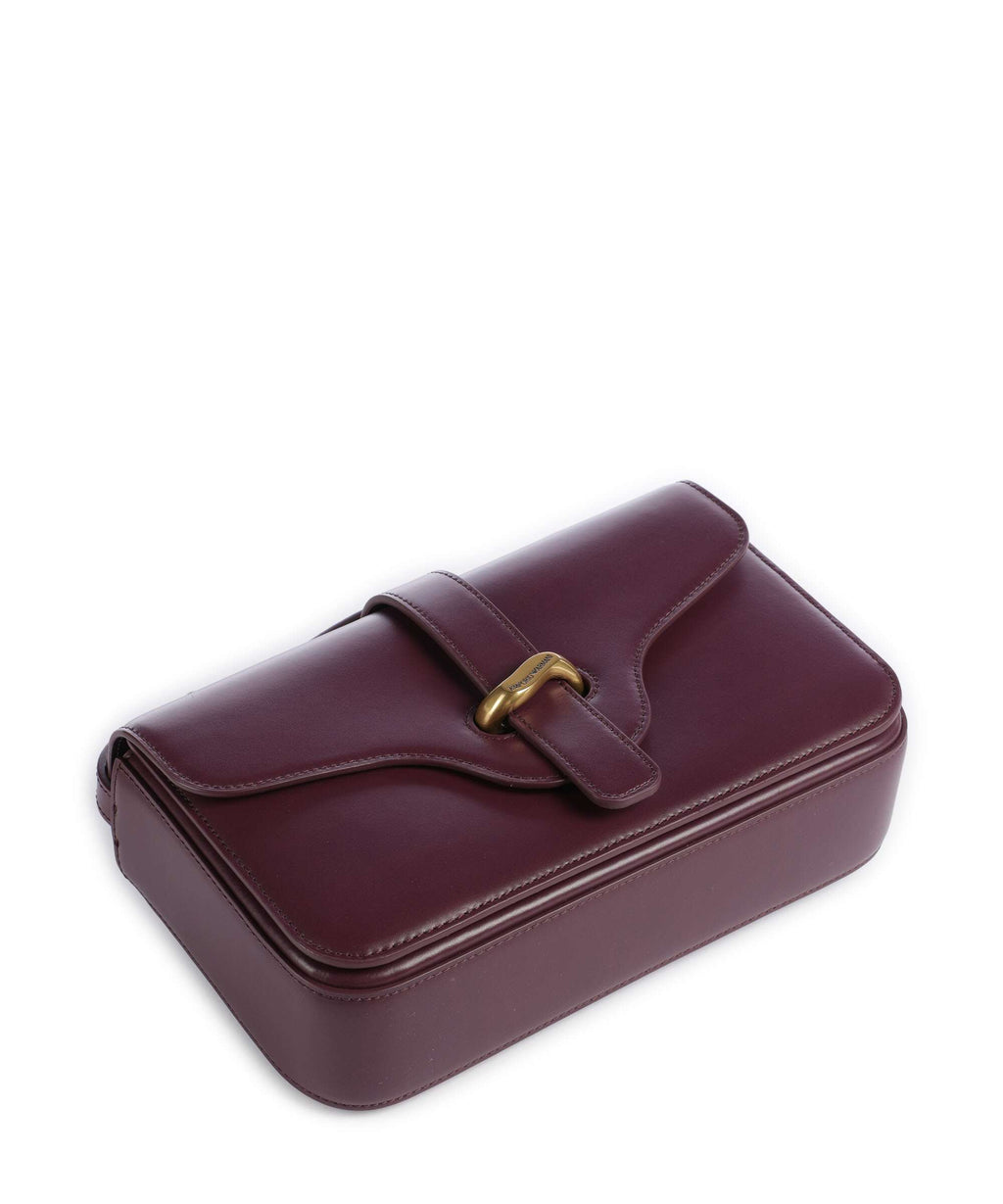 Emporio Armani Costanza Crossbody bag aubergine
