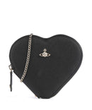 Vivienne Westwood Heart Saffiano Biogreen Kabelka přes rameno black