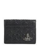 Vivienne Westwood Embossed Nappa Pouzdro na kreditní kartu black