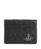 Vivienne Westwood Embossed Nappa Pouzdro na kreditní kartu black