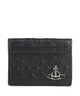Vivienne Westwood Embossed Nappa Pouzdro na kreditní kartu black