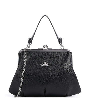 Vivienne Westwood Granny Frame Grain Kabelka přes rameno black
