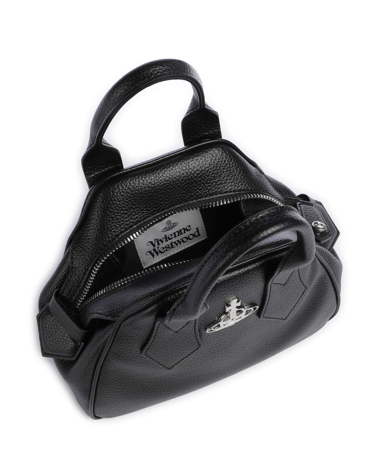 Vivienne Westwood Yasmine Grain Small Handbag black