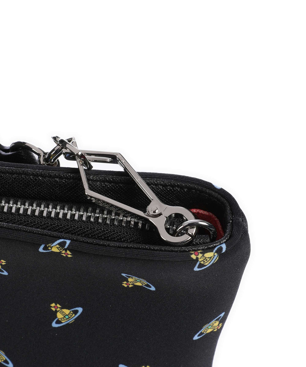 Vivienne Westwood Squire Square Neoprene Printed Crossbody bag black