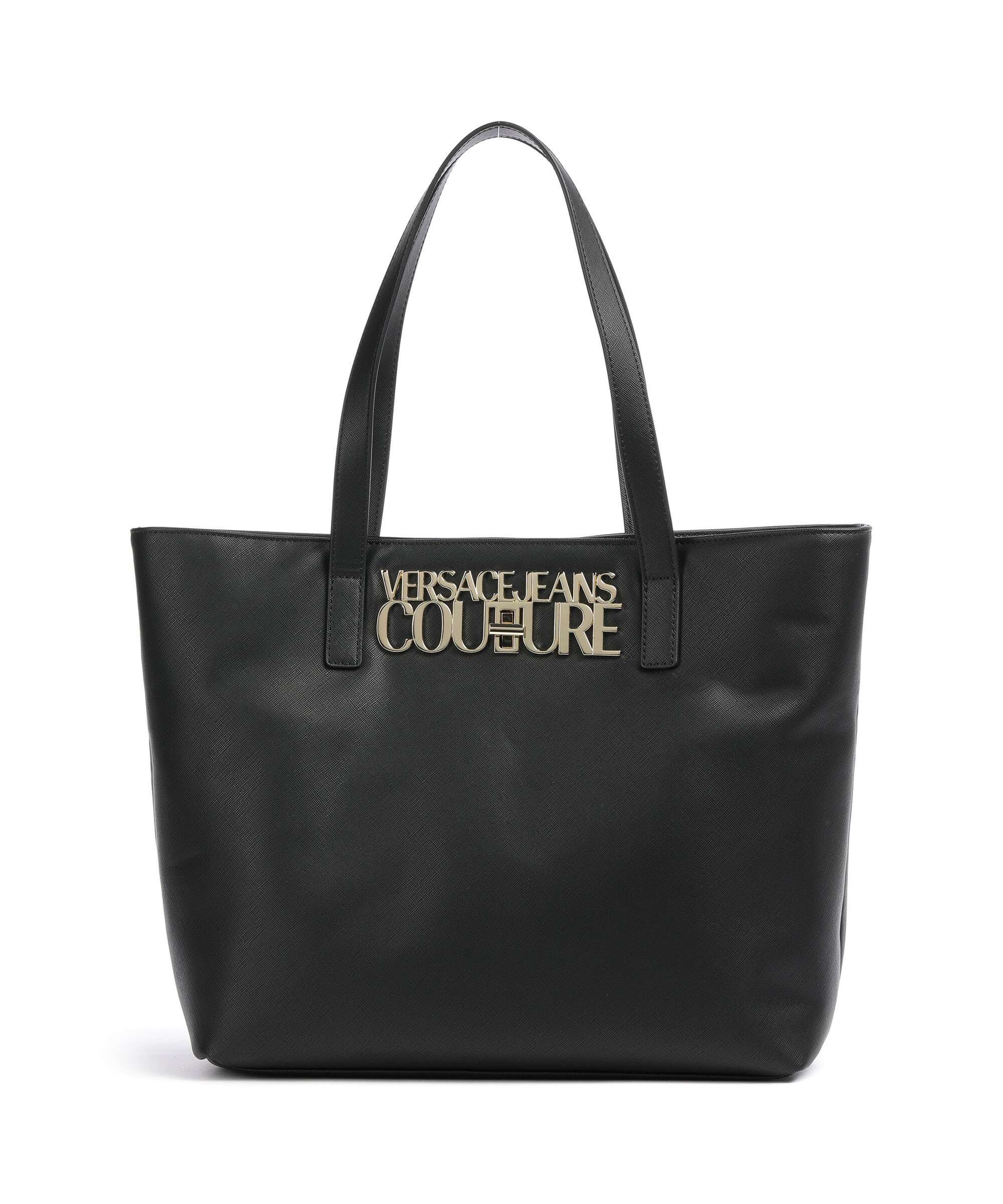 Versace Jeans Couture Logo Lock Tote bag black