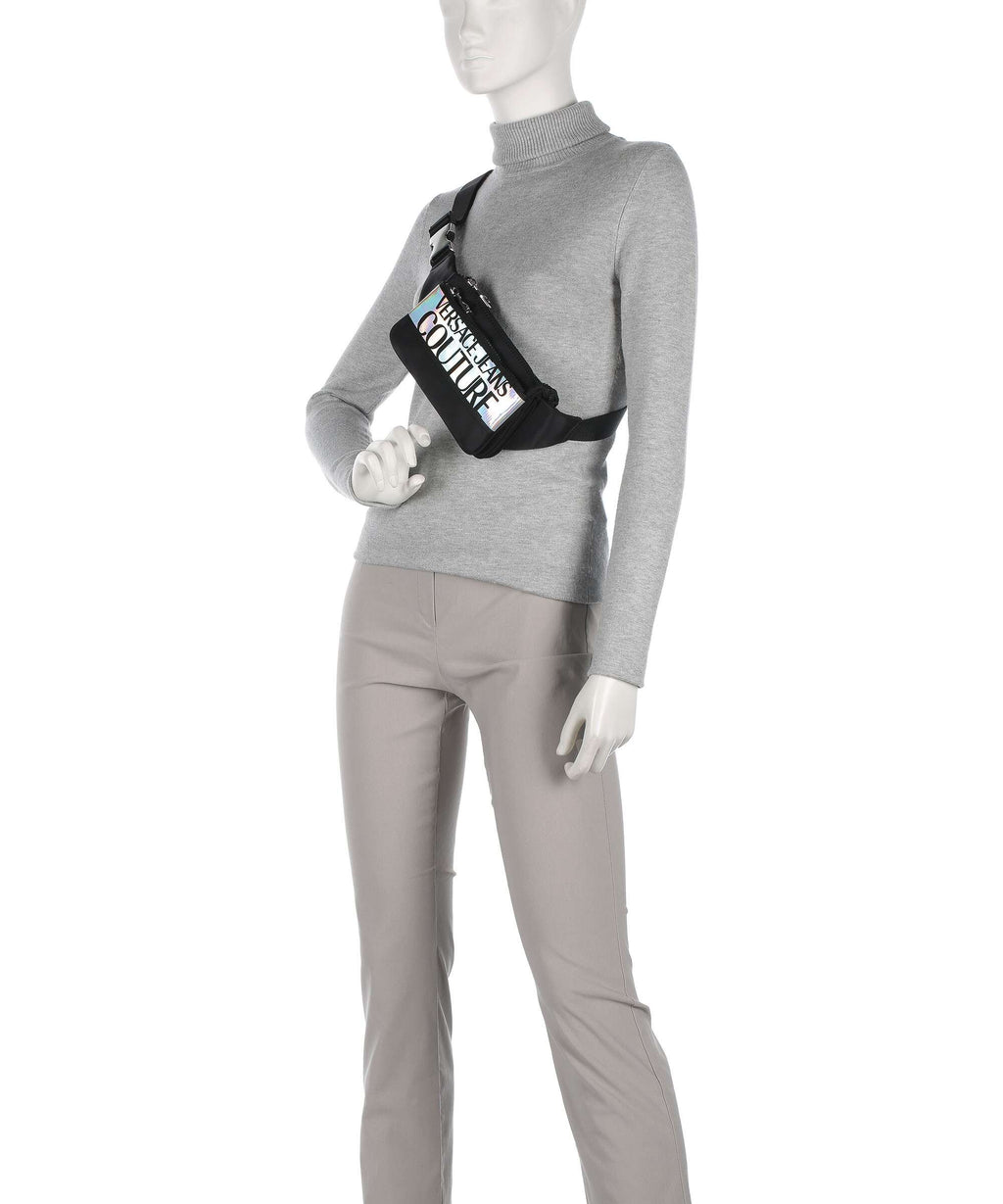 Versace Jeans Couture Iconic Logo Fanny pack black/silver