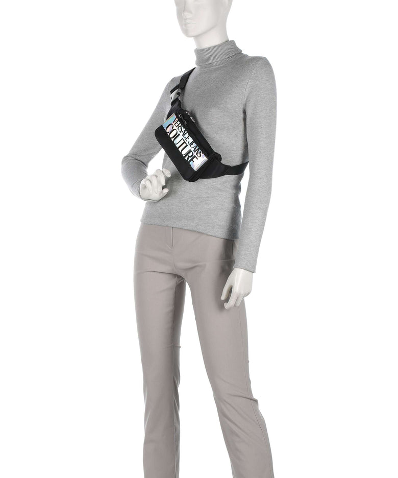 Versace Jeans Couture Iconic Logo Fanny pack black/silver
