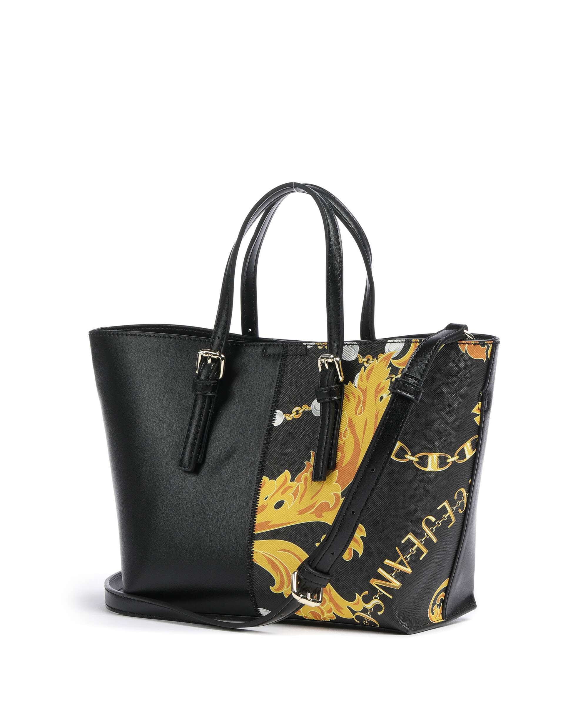 Versace Jeans Couture Rock Cut Handbag black/gold