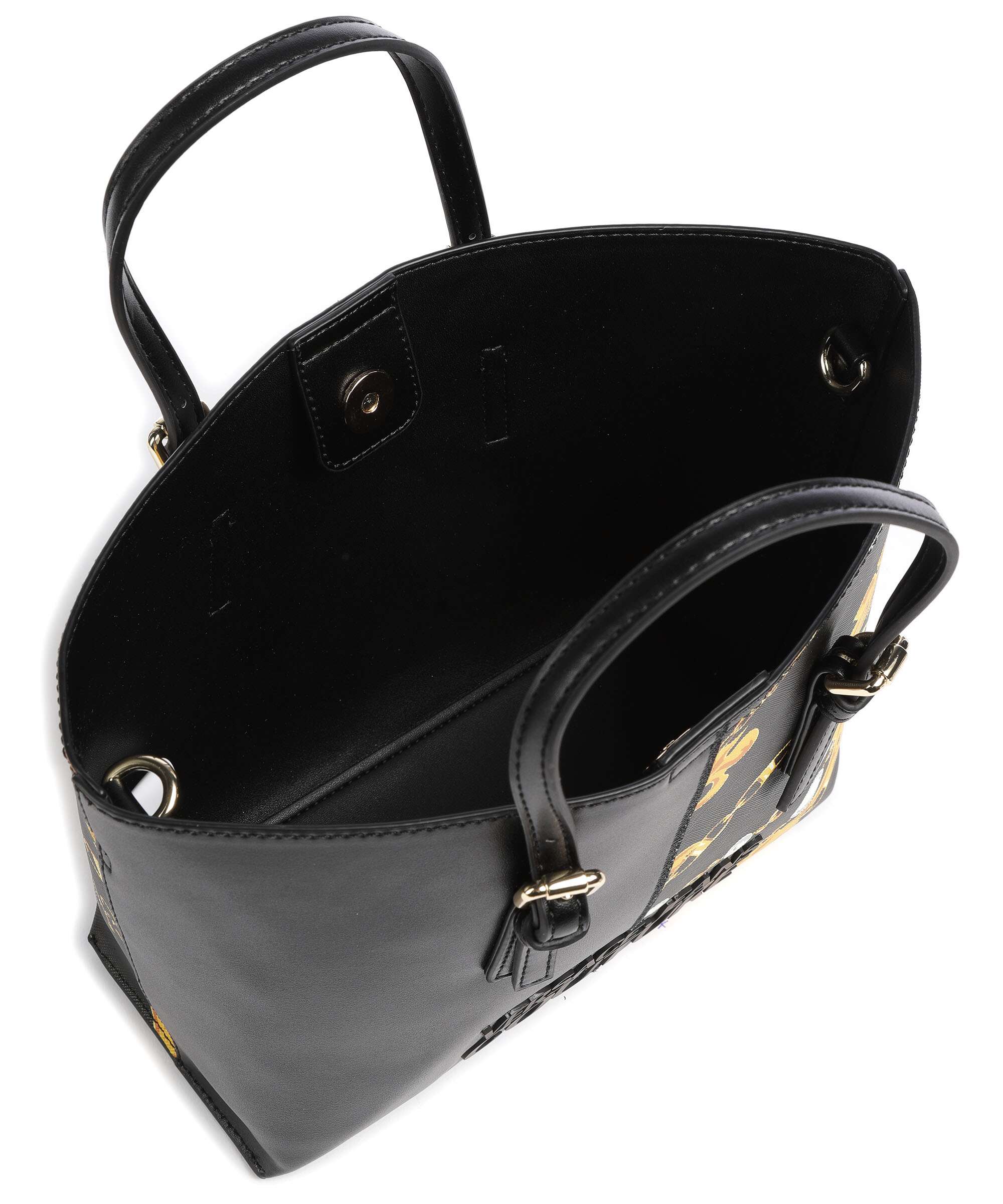 Versace Jeans Couture Rock Cut Handbag black/gold