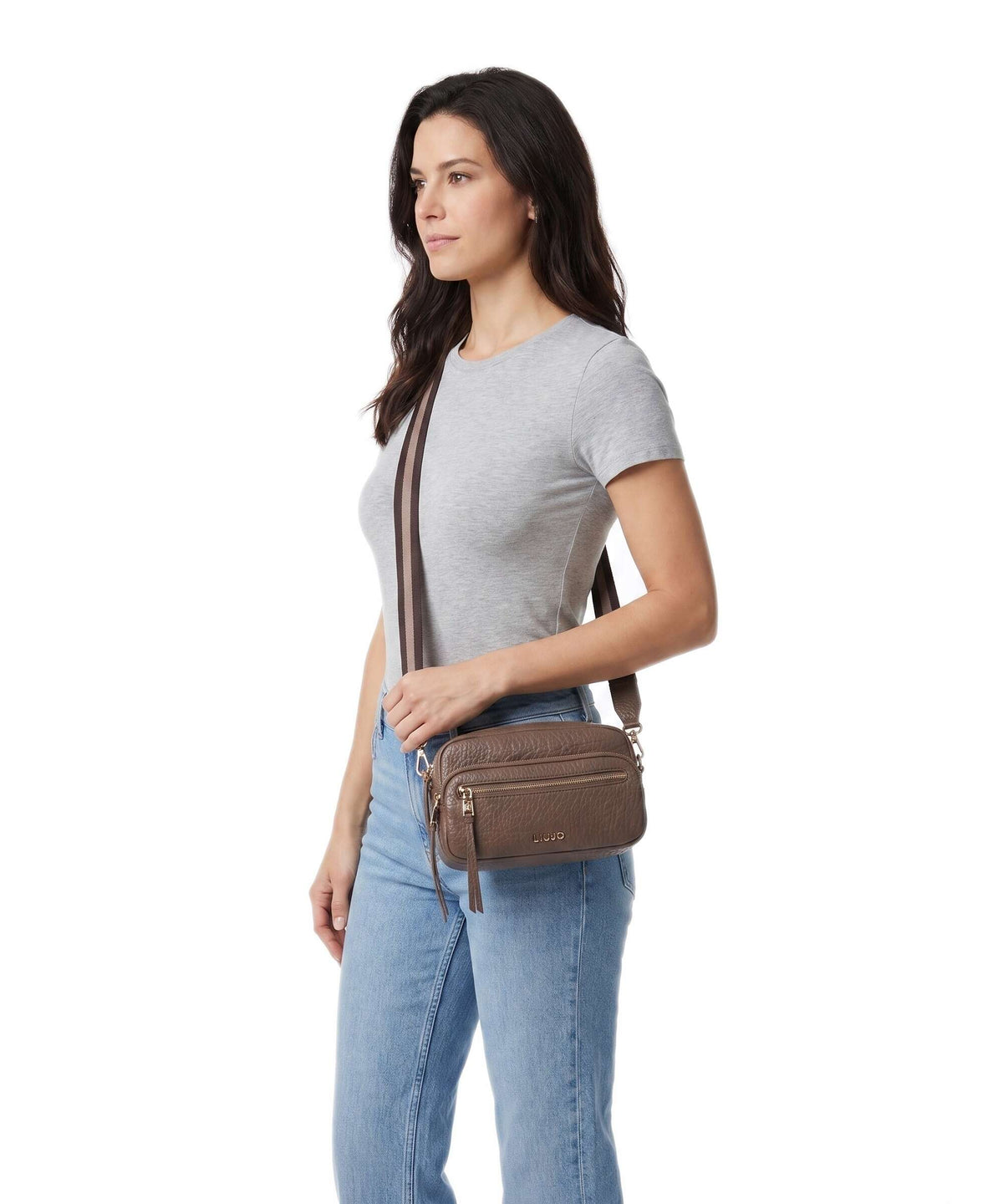 Liu Jo Tilde M Crossbody bag dark mocha