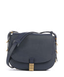 Pinko Saddle Classic Crossbody bag blu indaco ombroso/antique gold