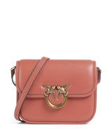 Pinko Love One Mini Kabelka přes rameno marrone aragona/antique gold
