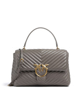 Pinko Love Lady Puff Big Kabelka grigio asfalto/antique gold