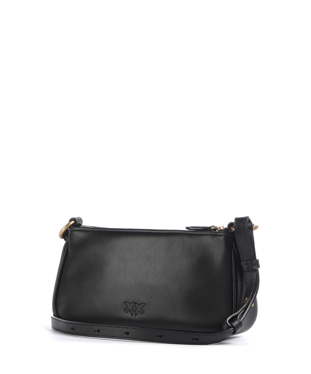Pinko Half Moon Mini Crossbody bag nero/antique gold