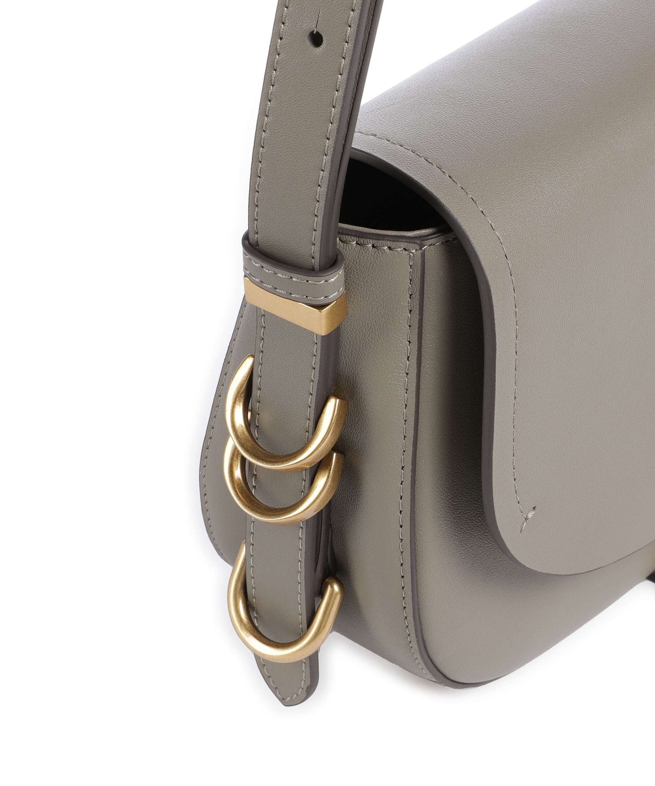 Pinko Saddle Mini Crossbody bag noce/antique gold