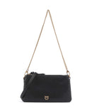 Pinko Double Mini Taška přes rameno nero/antique gold