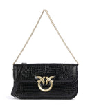 Pinko Love Box Baguette Shoulder bag nero limousine/matt gold