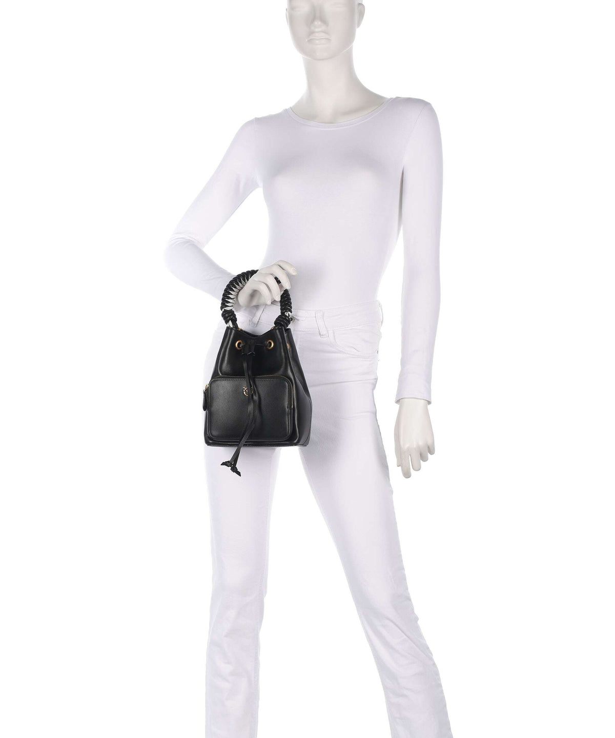 Pinko Cargo Bucket bag nero/antique gold