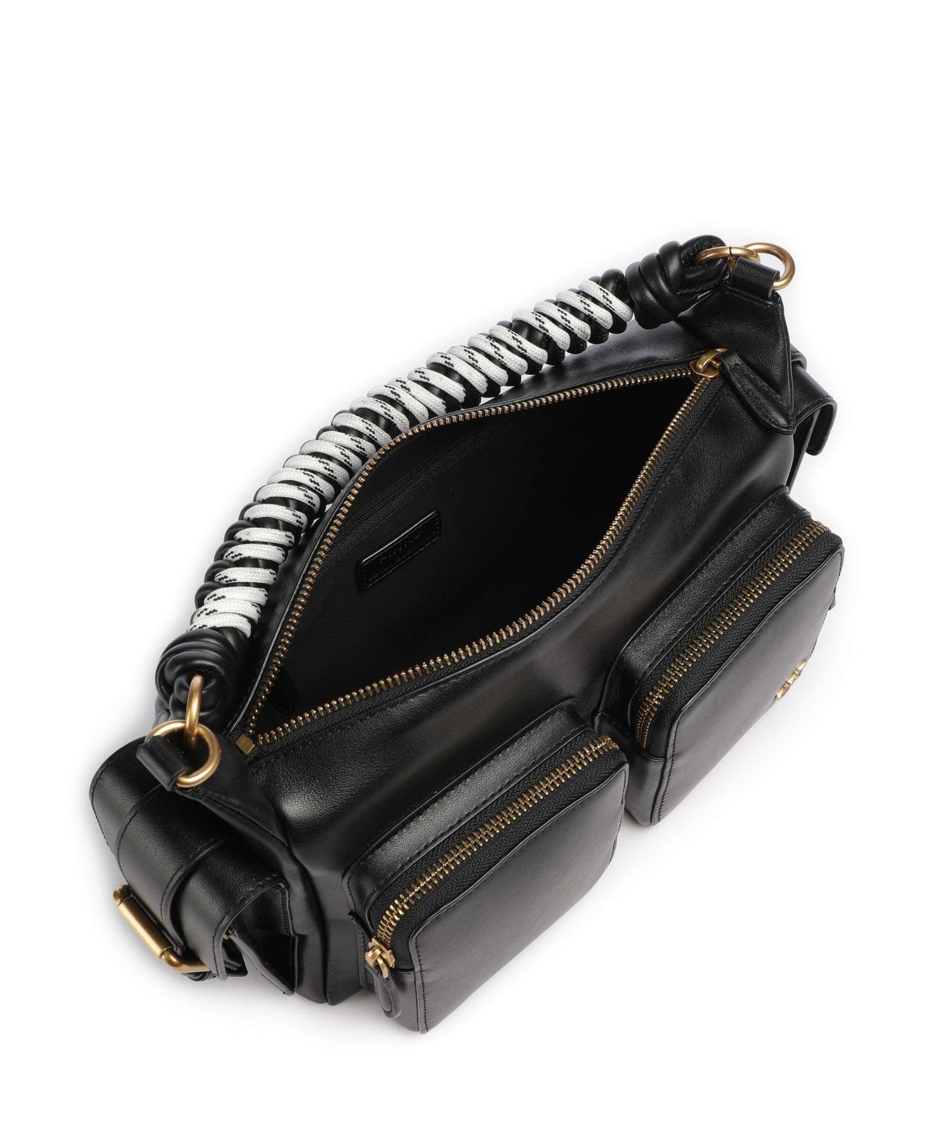 Pinko Cargo Shoulder bag nero/antique gold