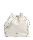 Pinko Secchiello Classic Bucket kabelka bianco seta/antique gold