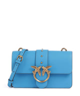 Pinko Love One Mini Kabelka přes rameno azzurro dresda/antique gold