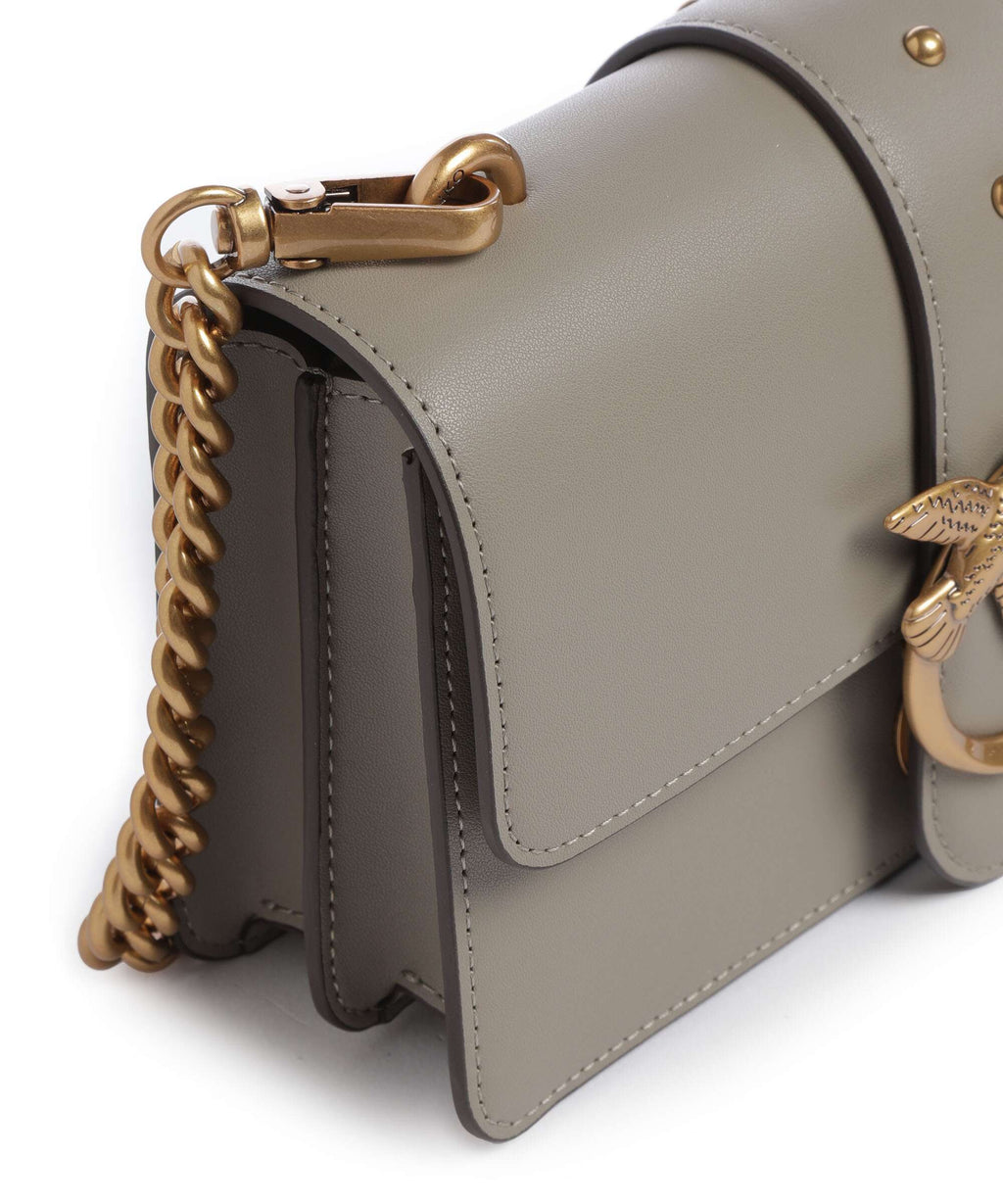 Pinko Love One Mini Crossbody bag noce/antique gold