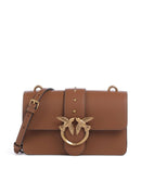 Pinko Love One Mini Kabelka přes rameno marrone/leone/antique gold