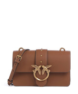 Pinko Love One Mini Kabelka přes rameno marrone/leone/antique gold
