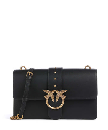 Pinko Love One Classic Kabelka přes rameno nero/antique gold