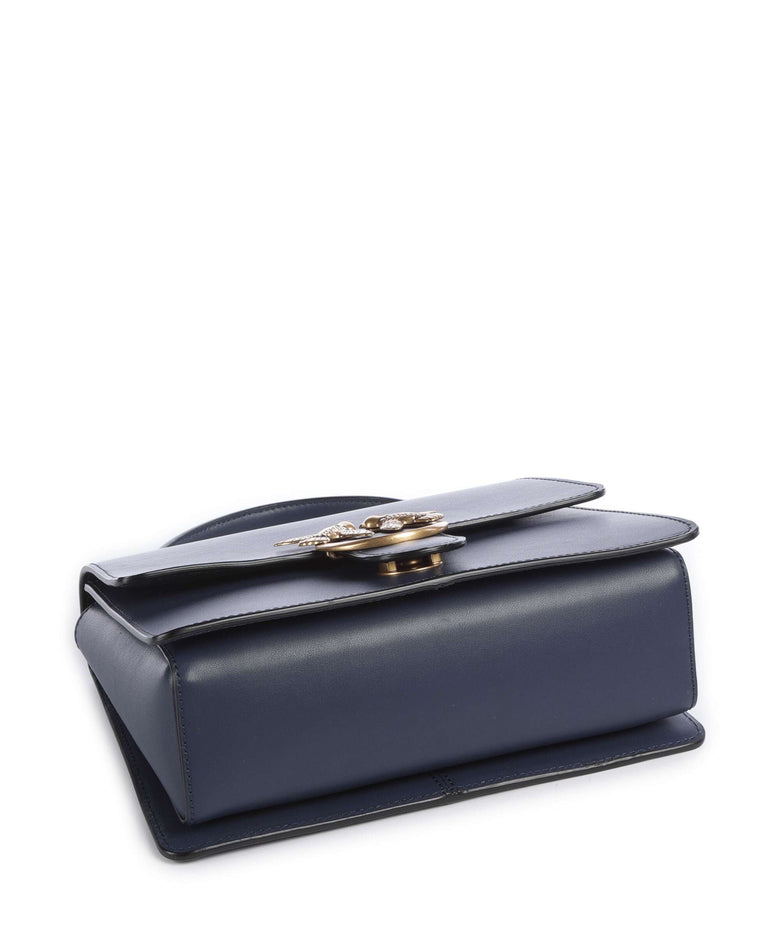 Pinko Love One Classic Handbag blu indaco ombroso/antique gold