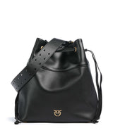 Pinko Secchiello Classic Bucket kabelka nero/antique gold