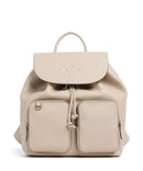 Pinko Carrie Backpack beige/grigio fumo/antique gold