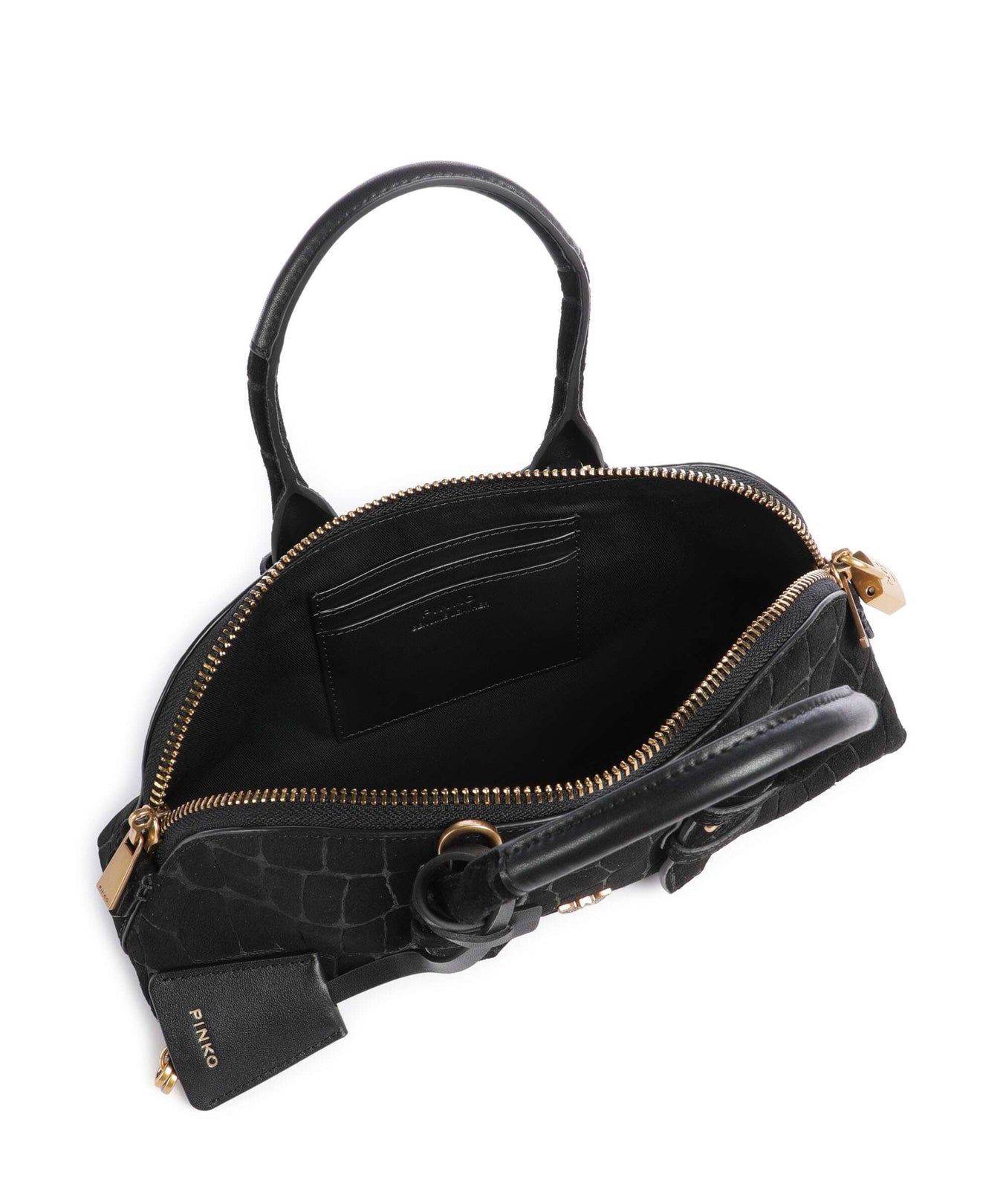 Pinko Bowling Horizontal Handbag nero/antique gold
