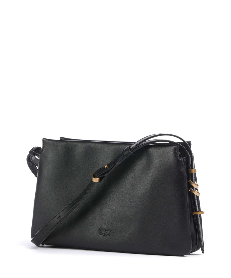 Pinko Triplet Mini Crossbody bag nero/antique gold