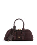 Pinko Bowling Baguette Kabelka rosso mogano/antique gold