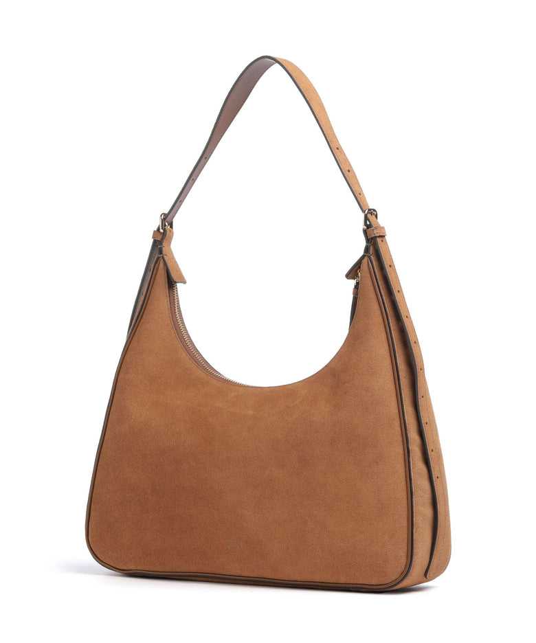 Pinko Miss Pinko Classic Hobo bag marrone gold mordore