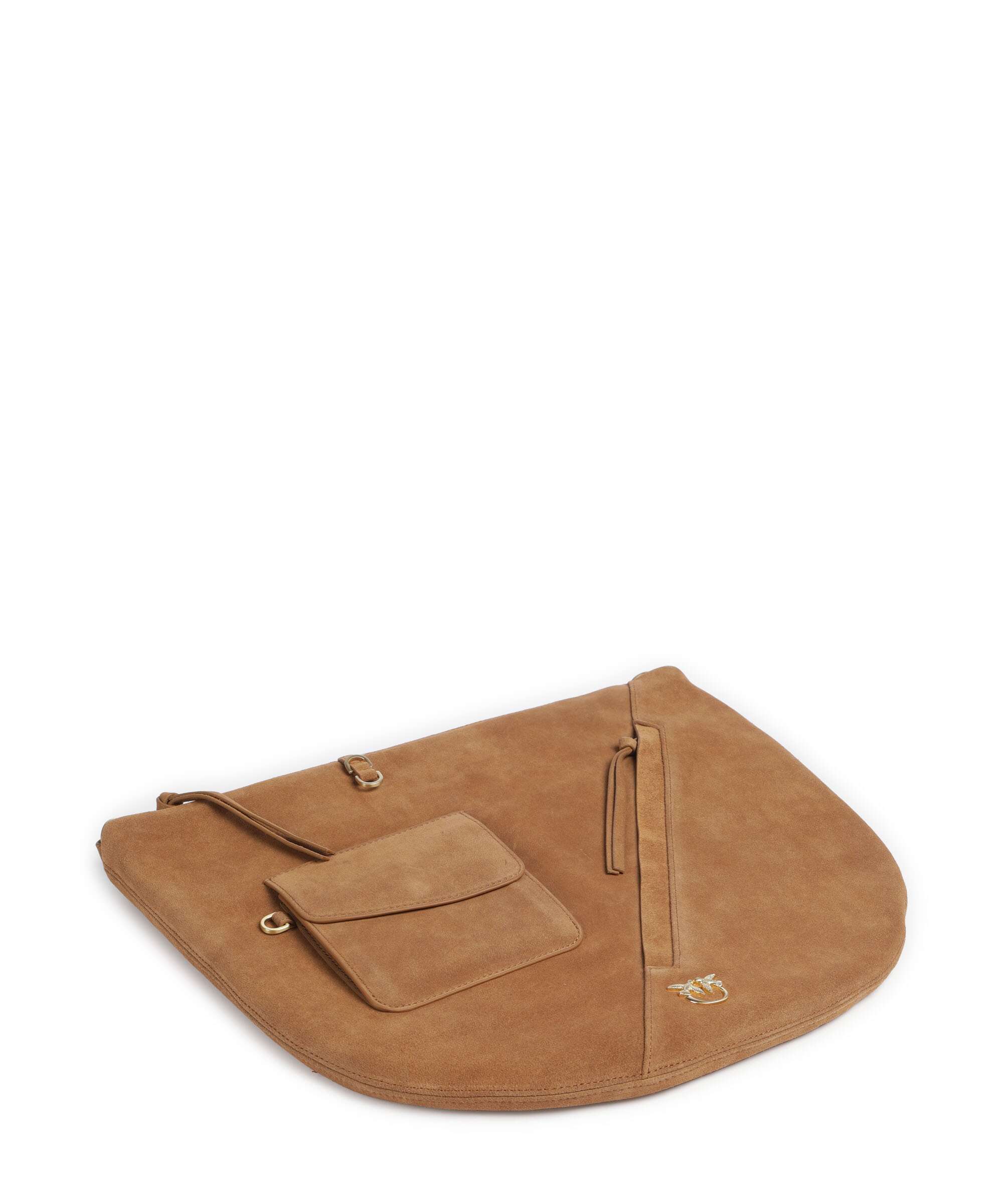 Pinko Luna Big Hobo bag marrone/caramella/matt gold