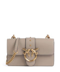 Pinko Love One Mini Crossbody bag grigio talpa/antique gold