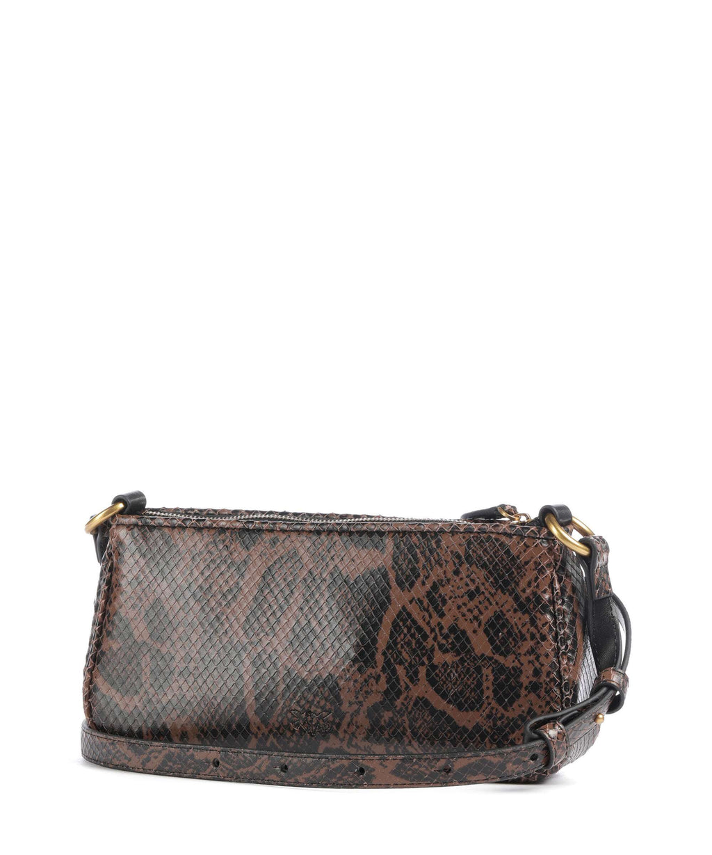 Pinko Half Moon Mini Crossbody bag roccia/marrone/antique gold