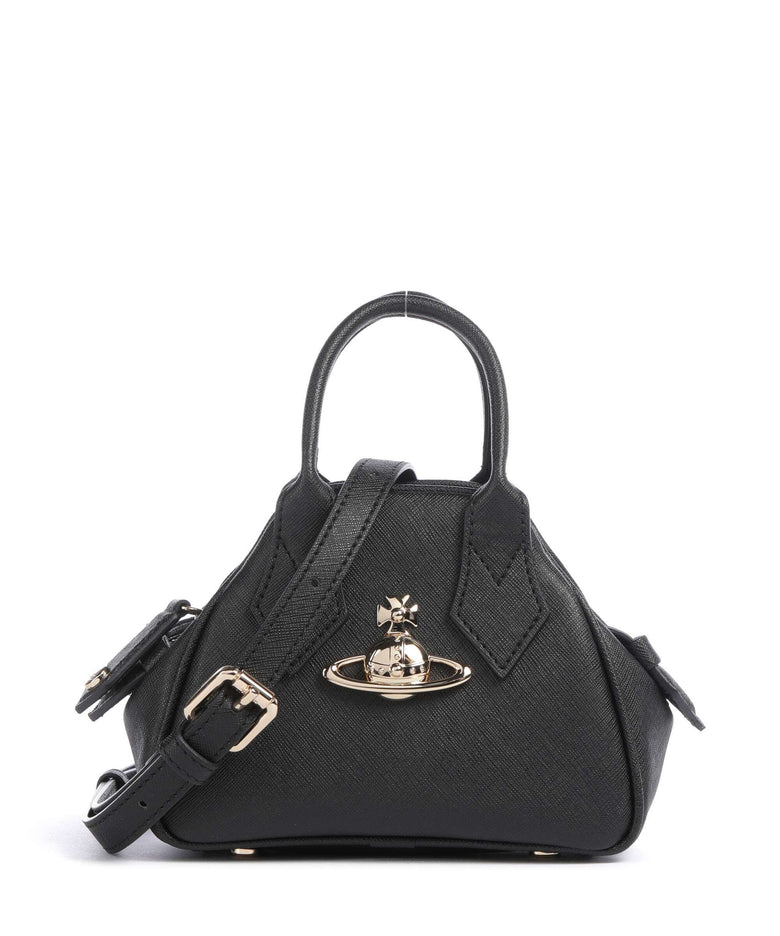 Vivienne Westwood Yasmine Saffiano Mini Crossbody bag black