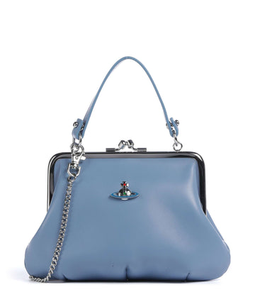 Vivienne Westwood Granny Frame Nappa Kabelka přes rameno blue